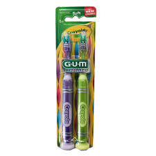 [070942123396] CEPILLO GUM 227 CRAYOLA 2X1