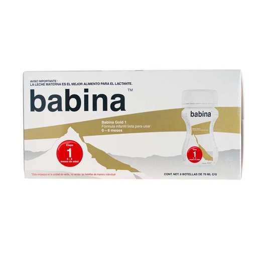 [439271] BABINA FÃ³RMULA LÃ­QUIDA 8 UNIDADES / 2 OZ