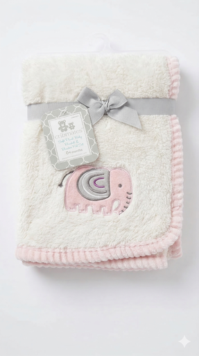 [CM21411] MANTA PARA BEBE ELEFANTE
