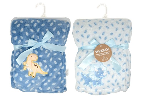 [A-77321] COBIJA FELPA P/BEBE NIÃO A-77321
