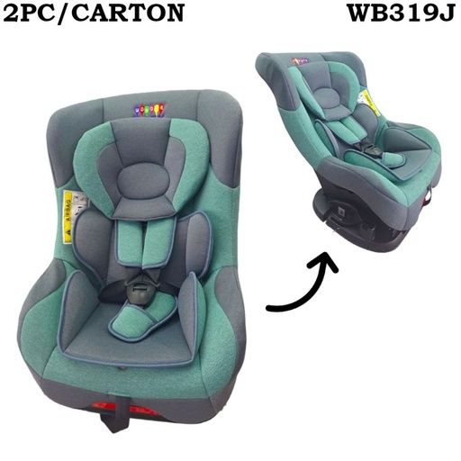 CAR SEAT SILLA P/ COCHE P/BEBE VERDE