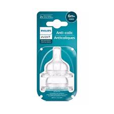 [8720689014076] set 2 tetinas anticolico flujo rapido 6m avent