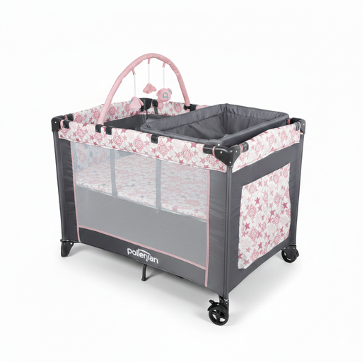 [H24-2AB] CORRAL BEBITOS MOMS CIRCULO ROSA