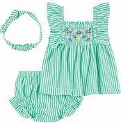 [1R018810] Green Baby 2-Piece Floral Diaper Cover Set