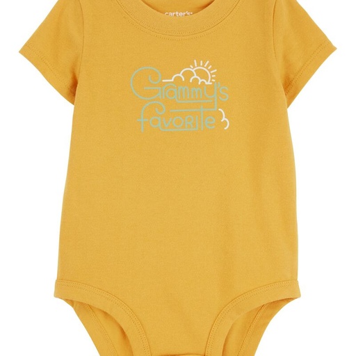 [1Q949610] Body De Algodón Favorito De La Abuela Bebé