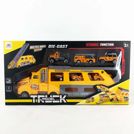 [37434] LONGHONG MULTIPLE WAYS TO PLAY 3+ AGES TRUCK MODEL