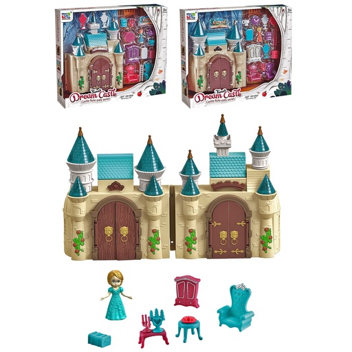 [37308] Castillo Juguete Sonidos Luces 15 Piezas Funny Dream Castle