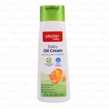 [849607072832] Playtex baby oil Cream 9 oz.