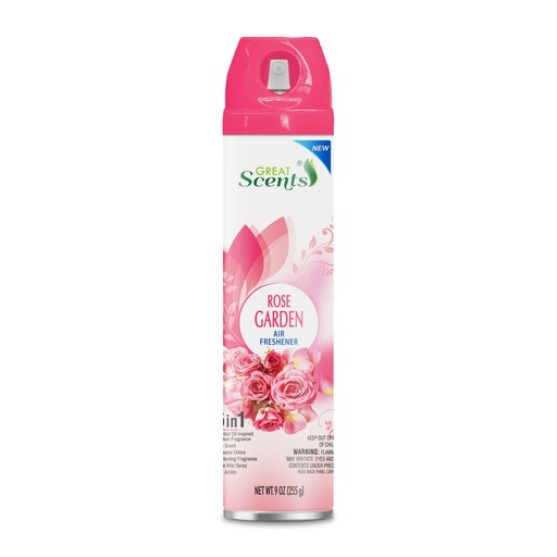 [5641] AMBIENTADOR ROSE GARDEN  GREAT SCENTS 9 OZ.