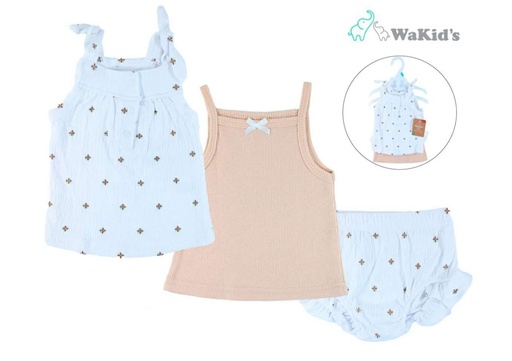 [R90768] SET 2 TOPS+ PANTY P/BEBE NIÑA