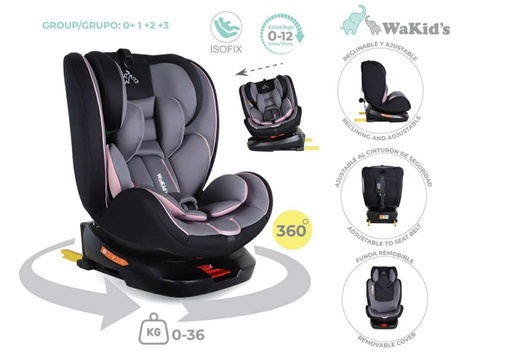 [A77611] ASIENTO DE CARRO P/BEBE