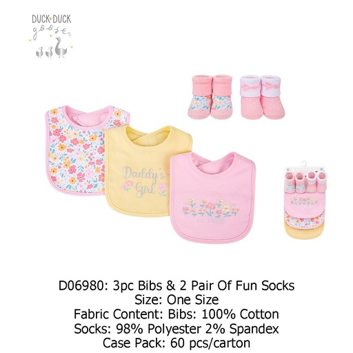 [D06980] SET BABEROS Y MEDIAS