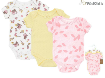 [R90826] SET 3PZS BODY MC P/BEBE NIÑA
