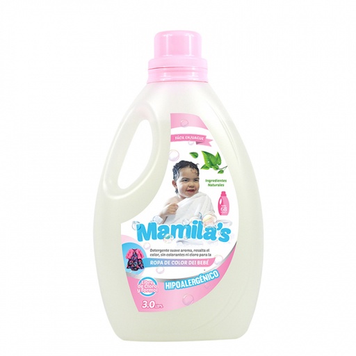 [000021] Detergente Para Ropa baby powder con bicarbonato 3 lt.