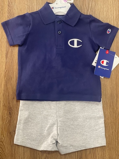 [197817220841] SET 2 PCS CHAMPION BABY 9 M