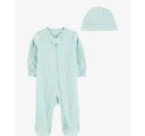 [1S360010] Conjunto 2 Piezas Pijama y Gorro Bebé Niña Carter's