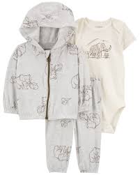 [1R041610] Conjunto De 3 Piezas Con Chamarra ... - Carters