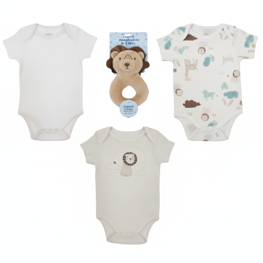 Body M/ corta + Maraca 3pk