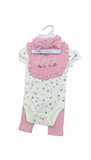 CONJUNTO P/ BEBE 4 PCS