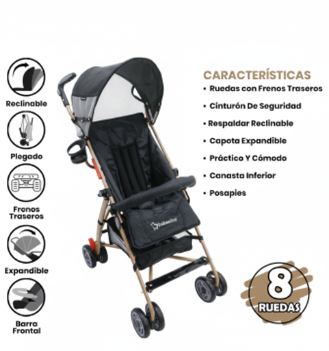 [AL-500-102] COCHE PARA BEBE TIPO SOMBRILLA