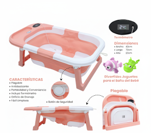 [FOLD-21] BAÑERA PARA BEBE PLEGABLE FOLD