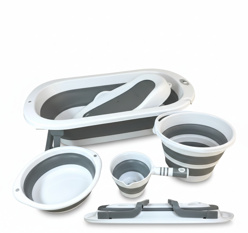 [BTB-93A] BAÑERA EN SET 5 PCS GRIS
