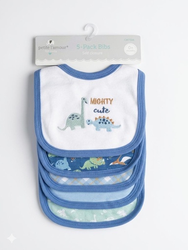 [CM7656] Set de baberos 5 PCS