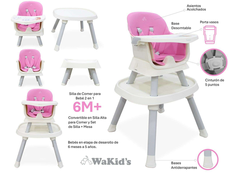 [A77799] SILLA DE COMER PARA BEBE NIÑA