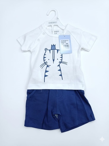 [10257S] ROPA DE BEBE NINA CONJUNTO SHORT