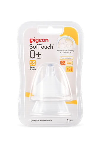 [80821] PIGEON SOFTOUCH RESPUESTO TETINAS SS 2 UNIDADES